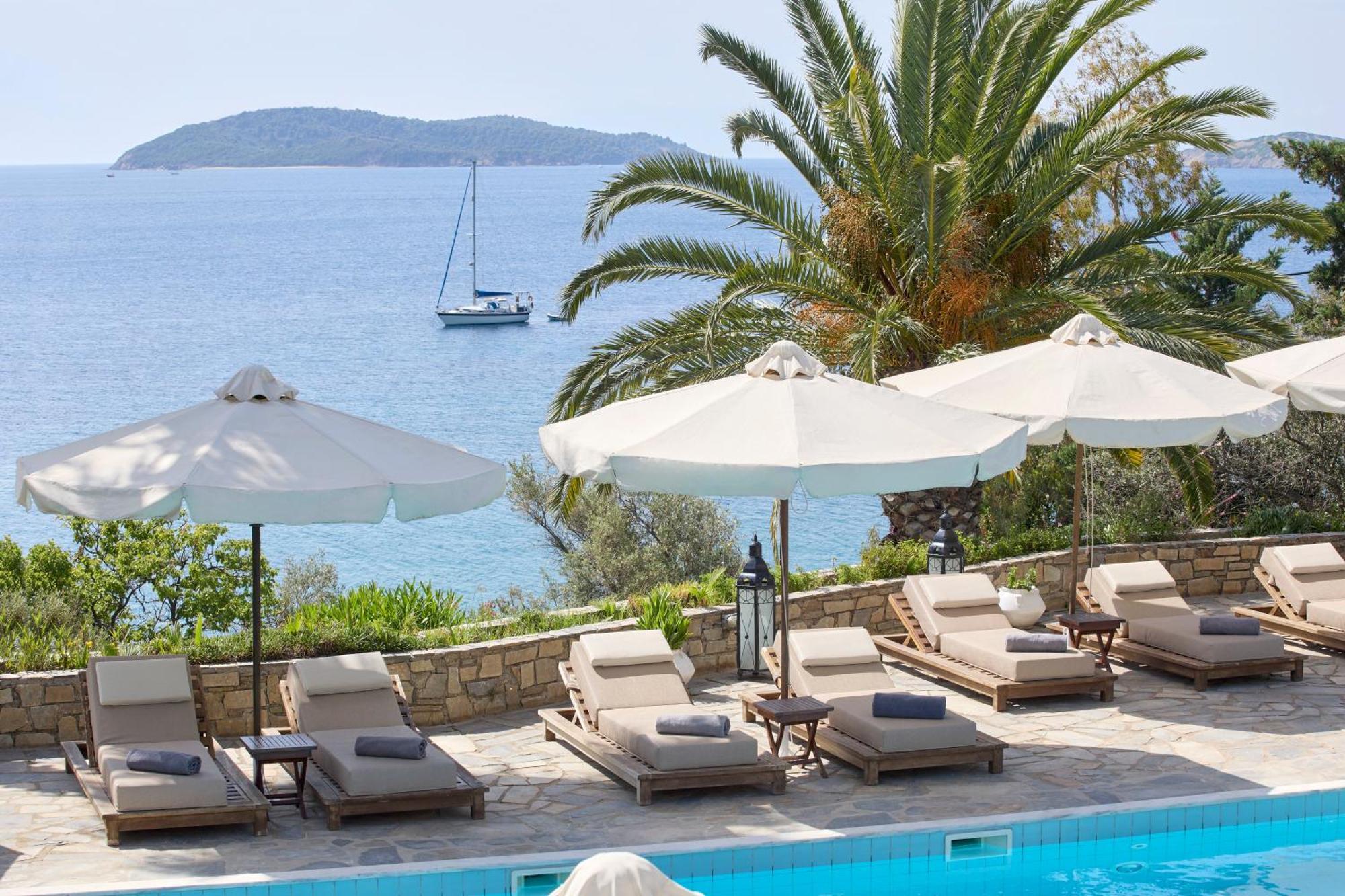 Aegean Suites, Santikos Collection (Adults Only) Megáli Ámosz Kültér fotó